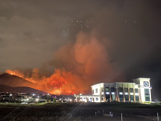 ΗΠΑ: Κόλαση πυρκαγιάς στη Γιούτα - Εκκενώνονται οικισμοί (Video) - Media
