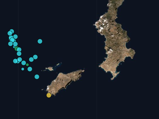 Κάσος: Διαδοχικοί μεταμεσονύχτιοι σεισμοί με πιο μεγάλο μέγεθος 4 Ρίχτερ - Media