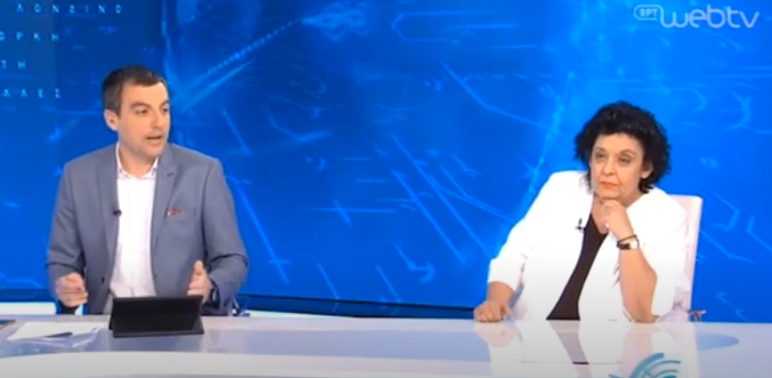 ΕΡΤ: Το σαρδάμ της Λιάνας Κανέλλη με το επίθετο παρουσιαστή που έφερε αμηχανία (Video) - Media