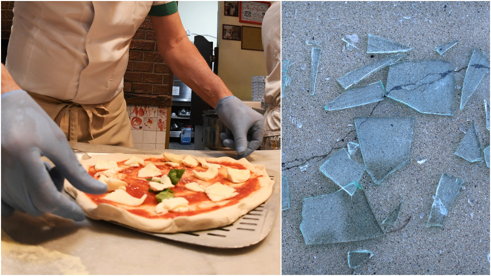 Ουάσιγκτον: Παρέδωσαν σε Εθνοφρουρούς πίτσες με σπασμένα... γυαλιά  - Media