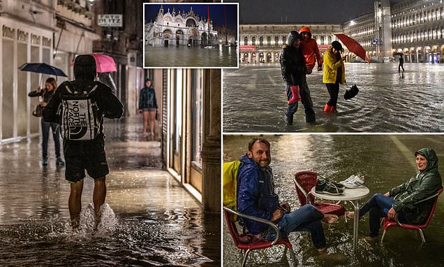 Η Βενετία βγήκε από την καραντίνα και μετά από λίγες μέρες «πνίγηκε» στη βροχή (Photos/Video) - Media