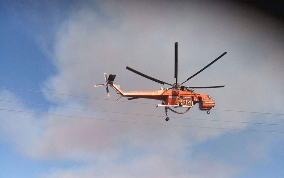 Πυρκαγιά σε δασική έκταση στην Πρέβεζα - Media