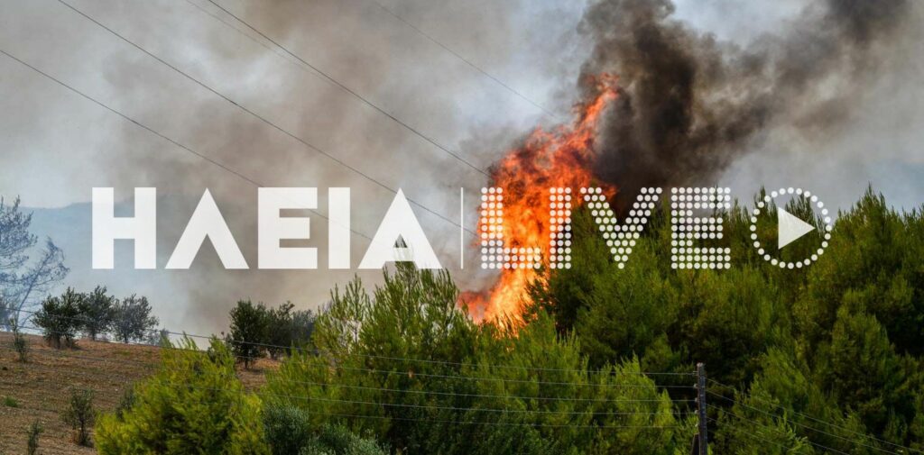 Ηλεία: Ενισχύθηκαν οι πυροσβεστικές δυνάμεις - Πυρκαγιές και στην Κεφαλονιά - Media