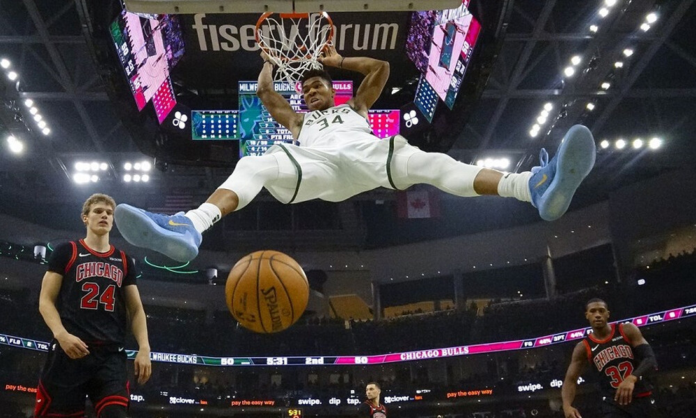 ΝΒΑ: Ένα ημίχρονο ήταν αρκετό για Giannis και Μπακς - Media