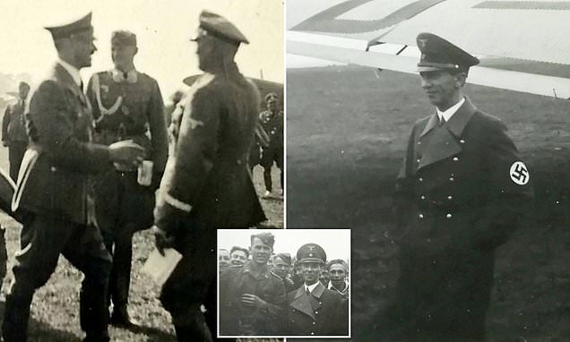 Ανέκδοτες φωτογραφίες: Ο Χίτλερ και ο Γκέμπελς επιθεωρούν στρατιωτικό αεροδρόμιο λίγο μετά την εισβολή στην Πολωνία (Photos) - Media