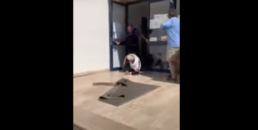 Κρήτη: Το βίντεο ξυλοδαρμού πολίτη απο σεκιουριτά στα γραφεία της ΔΕΔΔΗΕ - Media