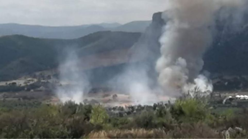Κεχριές Κορίνθου: Μεγάλη φωτιά σε εξέλιξη, εκκενώνεται κατασκήνωση - Media