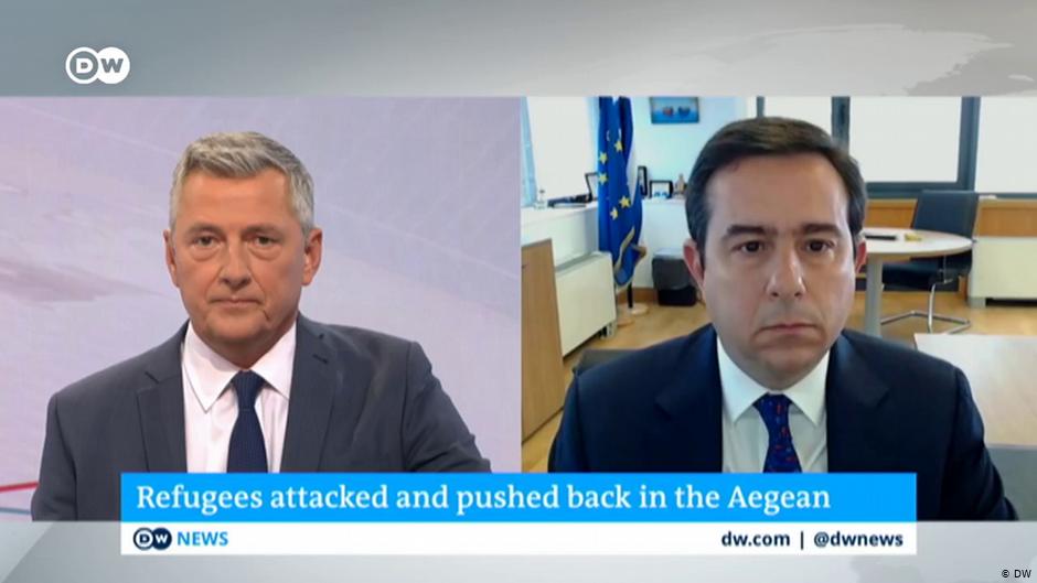 Μηταράκης στην DW: Δεν γίνονται παράνομες επαναπροωθήσεις στην Ελλάδα - Media