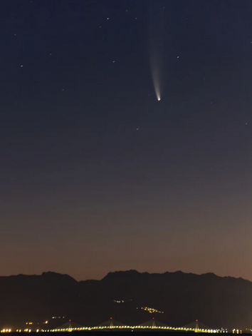 O κομήτης NEOWISE πάνω από την Ελλάδα (Photo) - Media