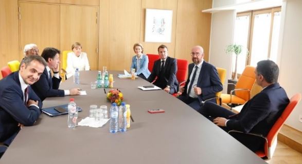 Σύνοδος Κορυφής: Συνάντηση Μητσοτάκη, Κόντε, Κόστα και Σάντσεθ με τους «φειδωλούς» του Βορρά - Media