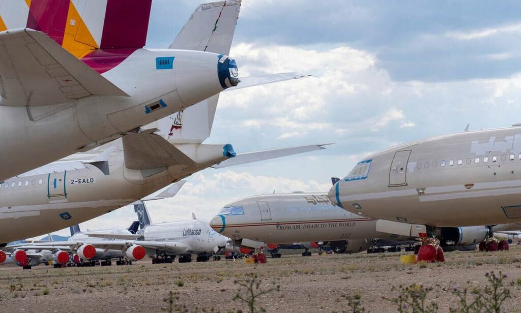 Γιατί το αεροδρόμιο Τερουέλ στην Ισπανία έγινε το γκαράζ αεροπλάνων που καθήλωσε ο κορωνοϊός (Video) - Media
