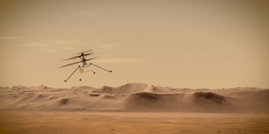 Καθοδόν προς τον Άρη το πρώτο ελικόπτερο που θα πετάξει σε άλλον πλανήτη - Media