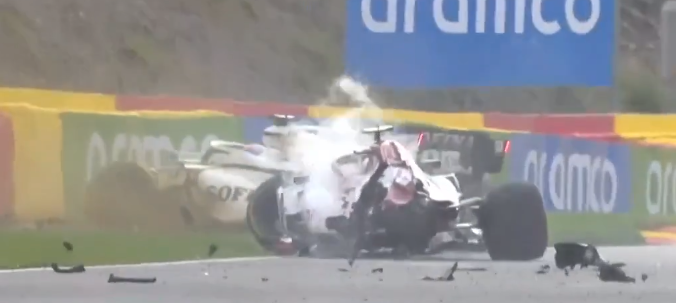 Τρομακτικό ατύχημα στην Formula1 – Διαλύθηκε το μονοθέσιο του Τζιοβινάτσι (Video) - Media