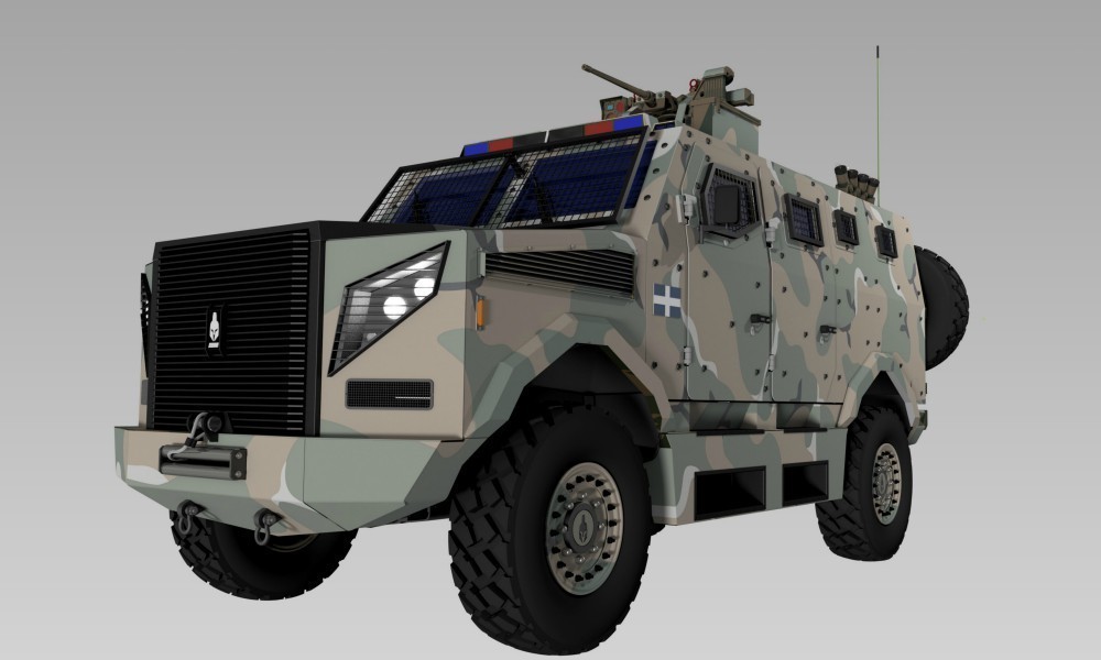 Hoplite: H ελληνική πρόταση για στρατιωτικό όχημα (Εικόνες) - Media