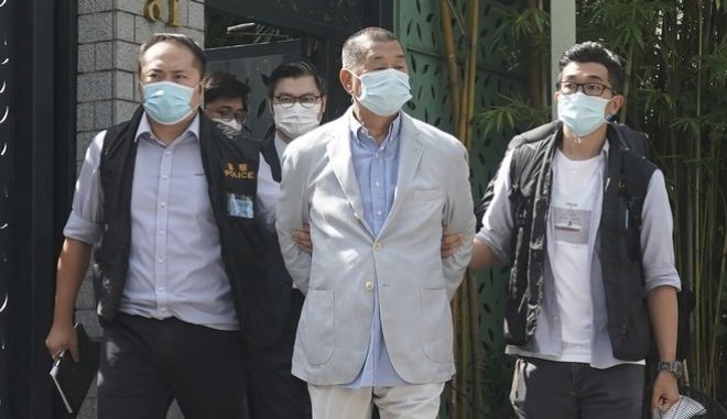 Χονγκ Κονγκ: Συνελήφθη ο μεγιστάνας των ΜΜΕ, Τζίμι Λάι - Media