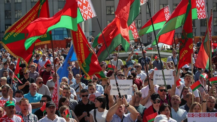 Λευκορωσία: Συνεχίζονται οι αντικυβερνητικές διαδηλώσεις - Media