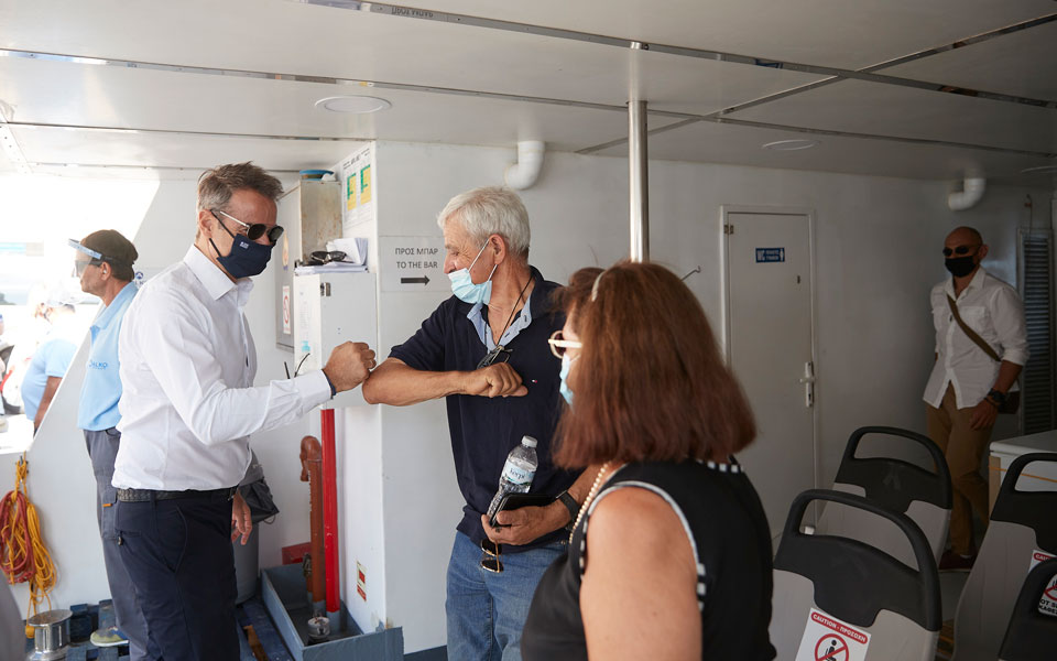 Μητσοτάκης από τη Χάλκη: Μείωση ΕΝΦΙΑ για τα μικρά νησιά - Media