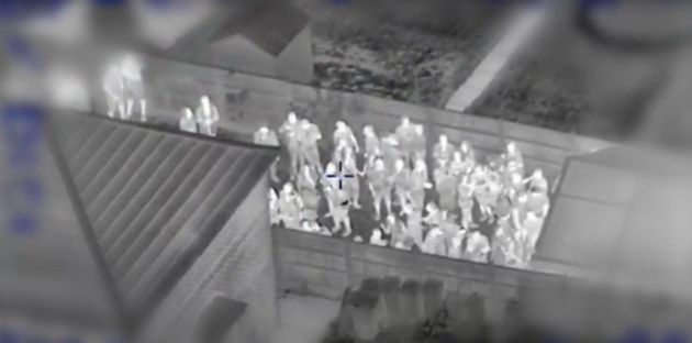 Ελικόπτερο της αστυνομίας εντόπισε ξέφρενο «κορωνοπάρτι» με 200 καλεσμένους (Video) - Media