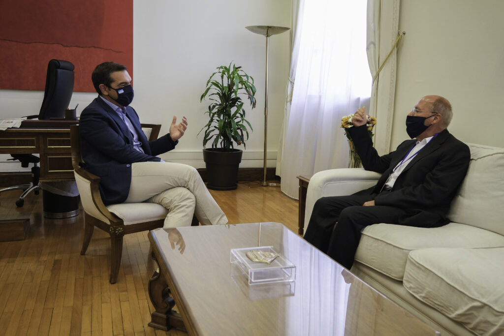 Συνάντηση Τσίπρα-Γκίζι: Η ΕΕ πρέπει να αναλάβει τις ευθύνες της απέναντι στην εργαλειοποίηση των ροών από την Τουρκία - Media