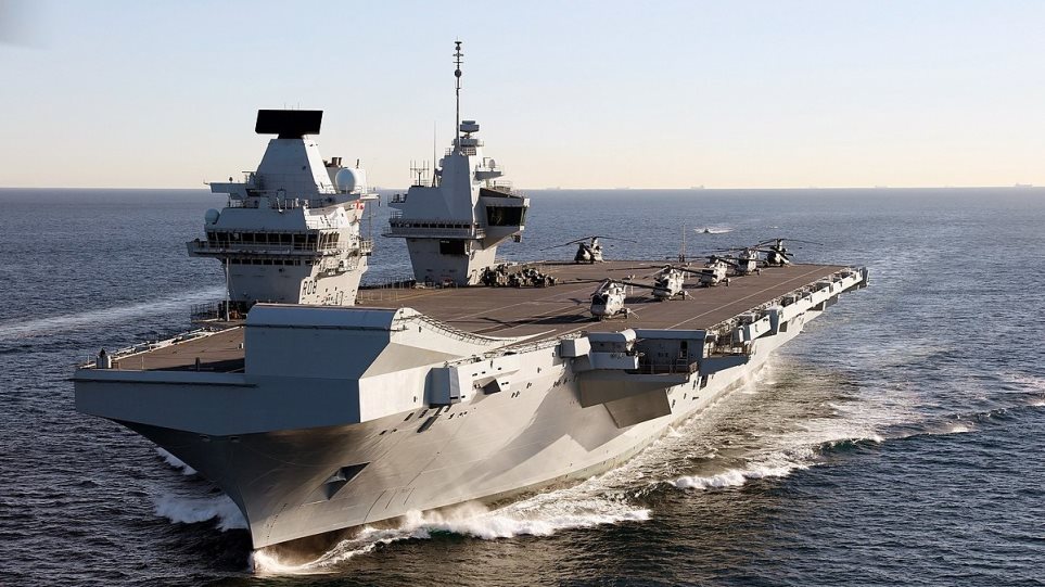 Σε «καραντίνα» το αεροπλανοφόρο HMS Queen Elizabeth – Με κορωνοϊό μέλη του πληρώματος - Media