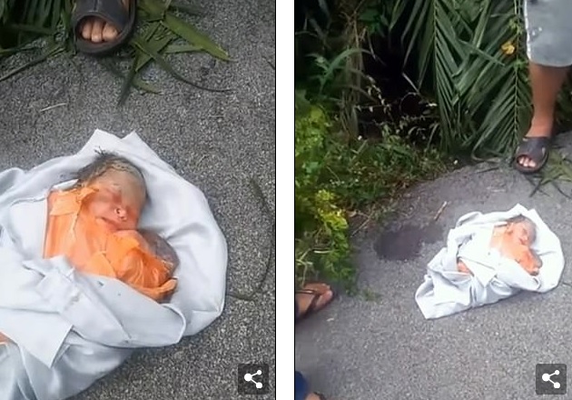 Φασκιωμένο νεογέννητο βρέθηκε δίπλα σε σκουπίδια - Στην πλάτη του είχε καρφωμένο ένα σκουριασμένο μαχαίρι - Media