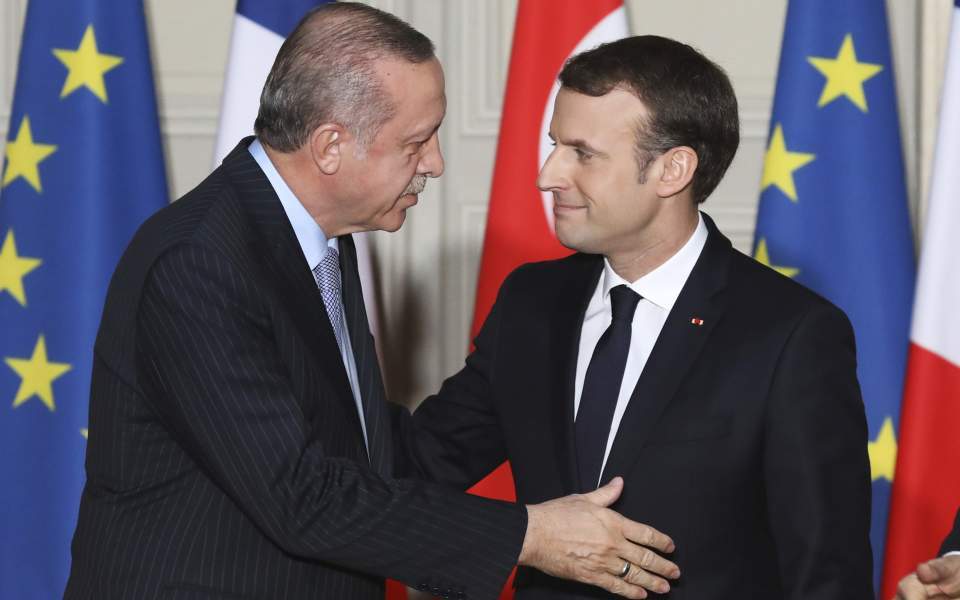 Έτοιμος για διάλογο με την Τουρκία για την οικοδόμηση μιας Pax Mediterranea, δηλώνει ο Μακρόν - Ερντογάν: «Μην υποστηρίζεις την Ελλάδα» - Media