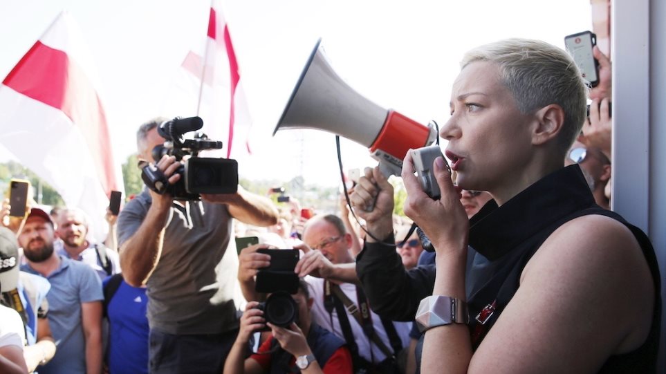 Λευκορωσία: Η Μαρία Καλέσνικοβα συνελήφθη ως ύποπτη για εσχάτη προδοσία - Media