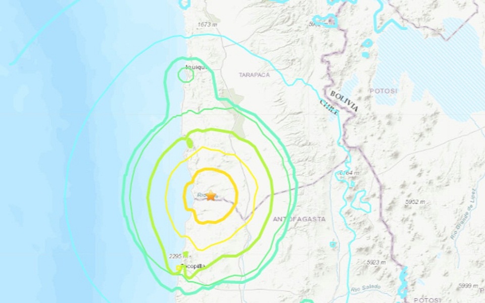 Σεισμός 6,3 Ρίχτερ στη βόρεια Χιλή - Media