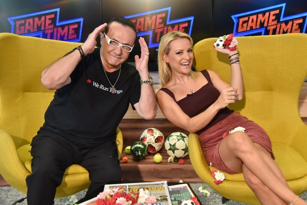 Απολαυστικός Λευτέρης Πανταζής στο ΟΠΑΠ Game Time - Media