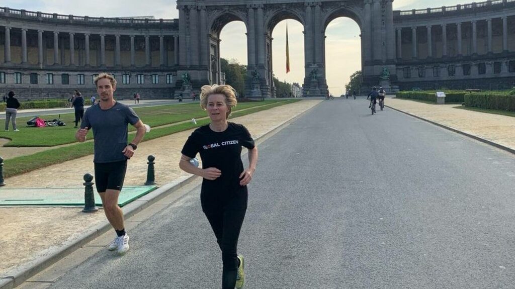 Βέλγιο: H Ούρσουλα Φον Ντερ Λάιεν «γιόρτασε» την Ημέρα χωρίς Αυτοκίνητο κάνοντας τζόκινγκ - Media