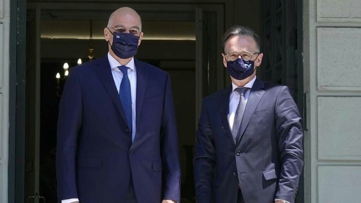 Συνάντηση Δένδια - Μάας: Στο επίκεντρο οι προκλητικές ενέργειες της Τουρκίας - Media