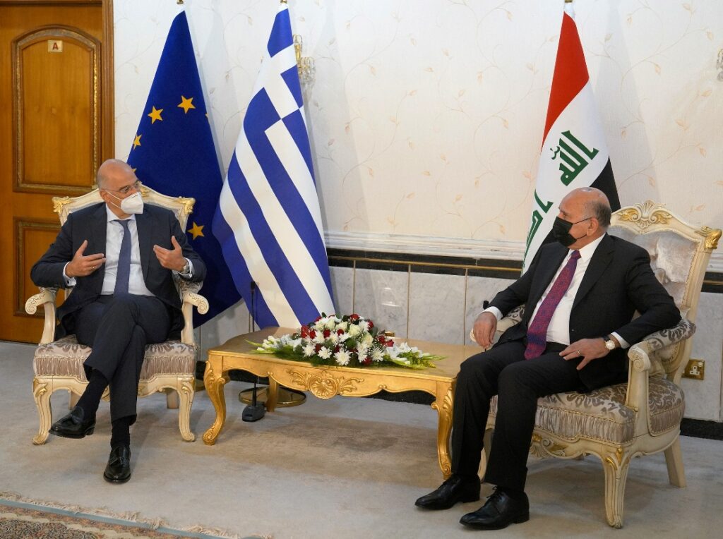 Επίσκεψη Δένδια στο Ιράκ - Συναντήσεις με την πολιτειακή και πολιτική ηγεσία - Media