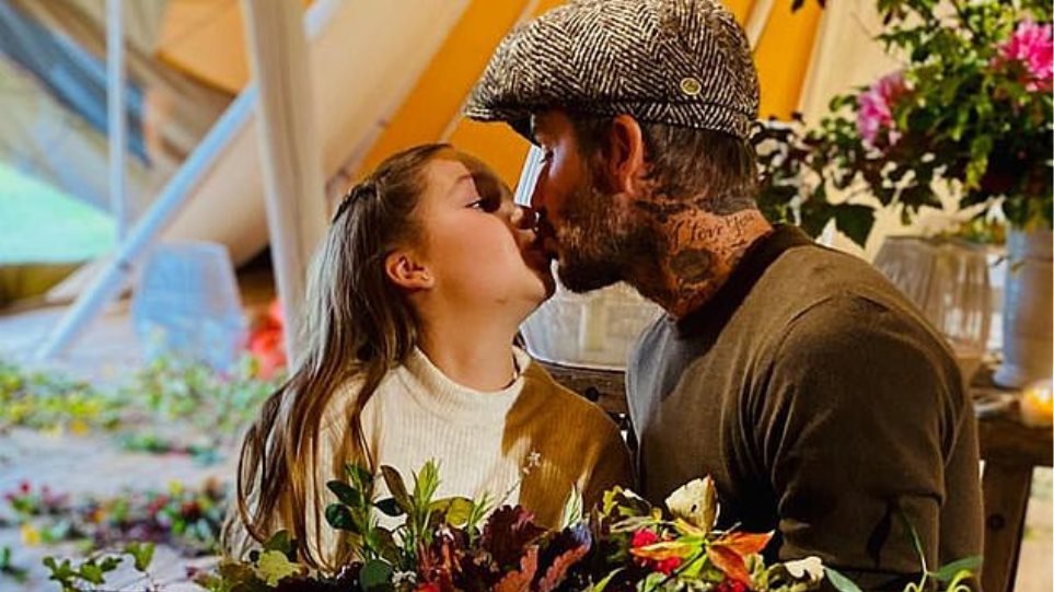 Ντέιβιντ Μπέκαμ: Φιλά την κόρη του στο στόμα και… παίρνει φωτιά το διαδίκτυο! (Photos) - Media