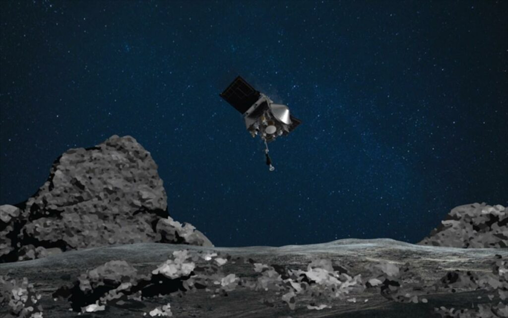 Το διαστημόπλοιο OSIRIS-Rex μάζεψε υπερβολικά πολύ υλικό από τον αστεροειδή Bennu – Δεν χωράει και διαρρέει στο διάστημα (Photos) - Media