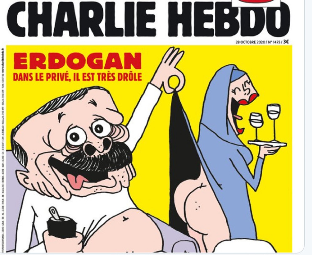 Γαλλία: Γεμάτες μίσος για τη χώρα οι φραστικές επιθέσεις από τους Τούρκους με αφορμή το σκίτσο του Σαρλί Εμπντό - Media
