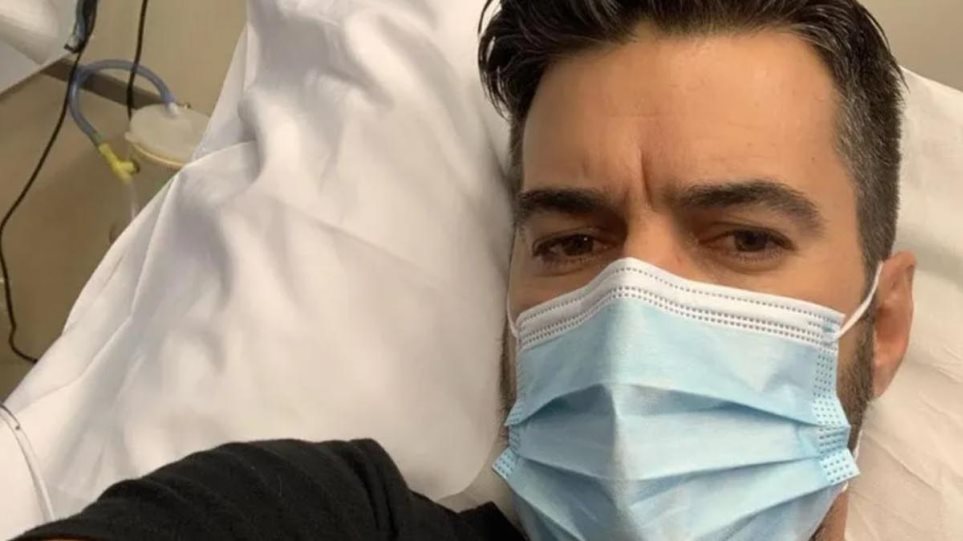 Στο νοσοκομείο με ορό και μάσκα ο Γιάννης Τσιμιτσέλης - Media