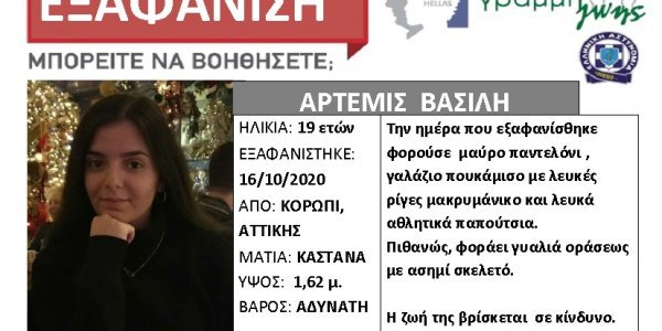 Εξαφάνιση 19χρονης από Κορωπί: Τα σενάρια για απαγωγή και η εξαιρετικά κρίσιμη εβδομάδα - Media