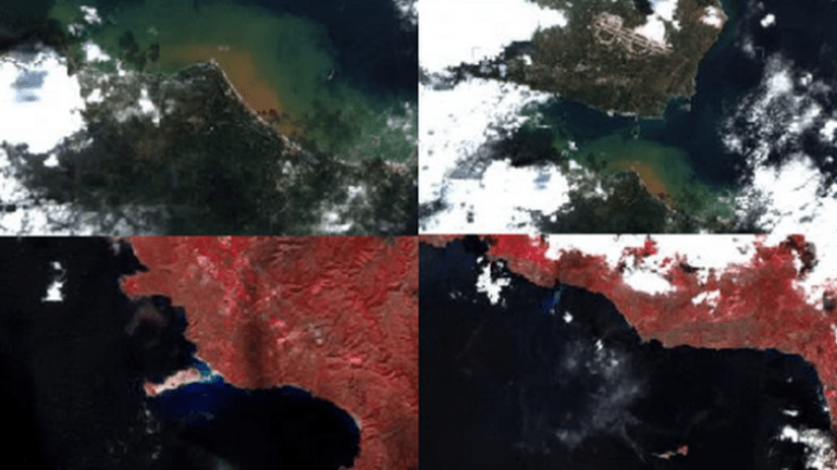 Η θεομηνία στην Κρήτη άλλαξε το χρώμα στην επιφάνεια της θάλασσας – Δορυφορικές φωτογραφίες - Media