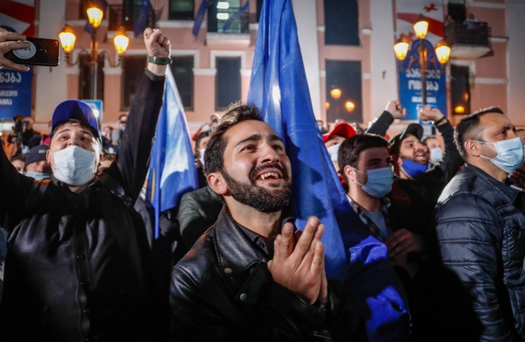 Γεωργία-εκλογές: Η αντιπολίτευση απορρίπτει τα προκαταρκτικά αποτελέσματα και καλεί σε διαδηλώσεις	 - Media