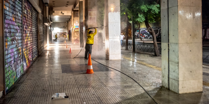 Δήμος Αθηναίων: Καθάρισε από γκράφιτι δημόσιους χώρους - Media