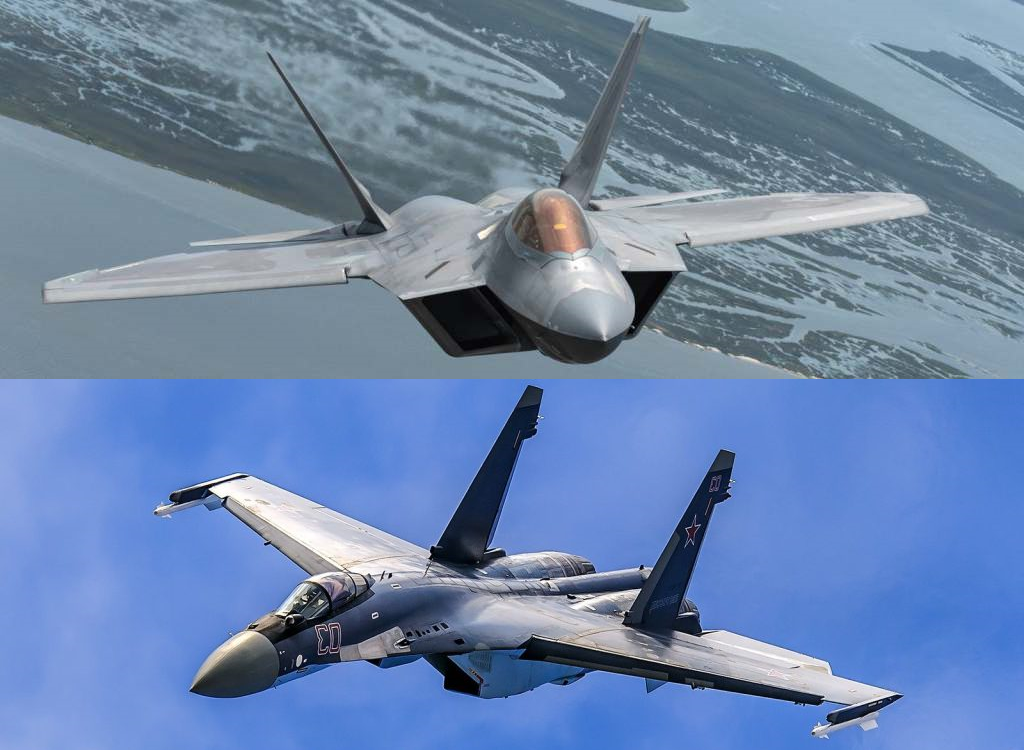 Κόβει την ανάσα: Τι συμβαίνει όταν F-22 συναντούν Su-35 (Video) - Media
