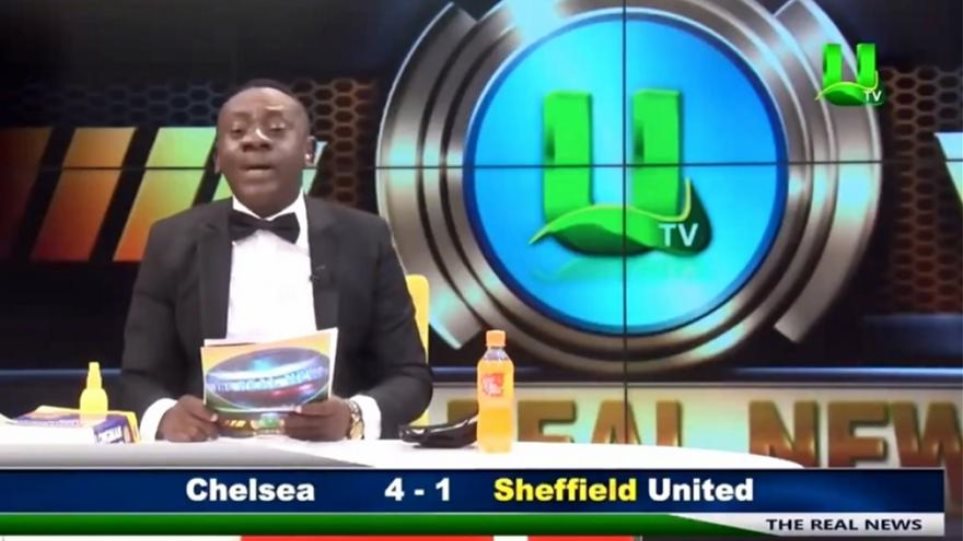 Απίστευτο γέλιο στην τηλεόραση της Γκάνας: Παρουσιαστής προσπαθεί να διαβάσει τα ονόματα αγγλικών ομάδων (Video) - Media