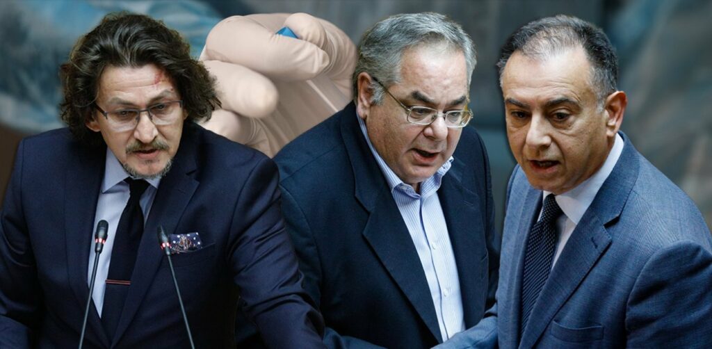 Κορωνοϊός: Βουλευτές του Ελληνικού Κοινοβουλίου βγάζουν τα κοστούμια και βάζουν ιατρικές ποδιές - Media