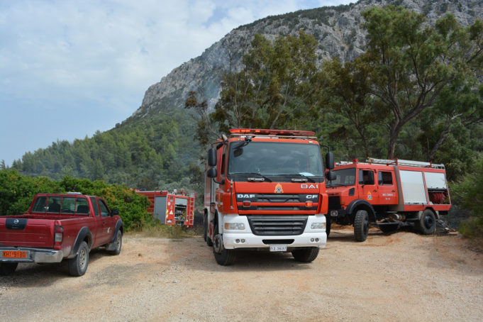 Υπό έλεγχο η πυρκαγιά στον Κοσμά Κυνουρίας - Media