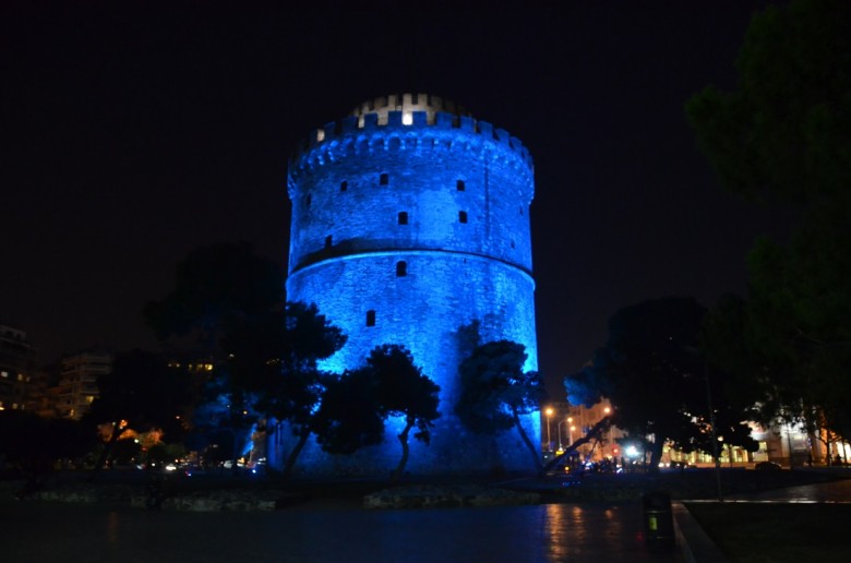 Στα «μπλε» ο Λευκός Πύργος σήμερα για την Παγκόσμια Μέρα Διαβήτη - Media