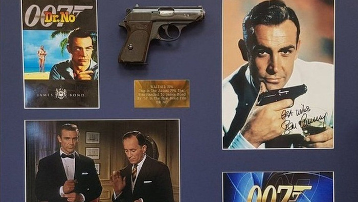 Στο «σφυρί» το όπλο του 007 Σον Κόνερι - Η τιμή του μπορεί να αγγίξει και τα 200.000 δολάρια  - Media