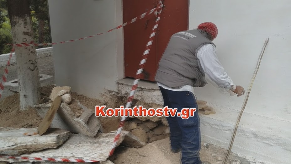 Επίδοξοι «Ιντιάνα Τζόουνς» έσκαψαν έξω από εκκλησία στον Ακροκόρινθο – Εψαχναν για σεντούκια με λίρες (Photos/Video) - Media