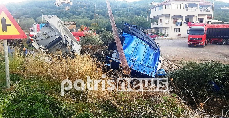 Γιαννιτσοχώρι: Νεκρός 22χρονος οδηγός νταλίκας σε τροχαίο (Photos) - Media