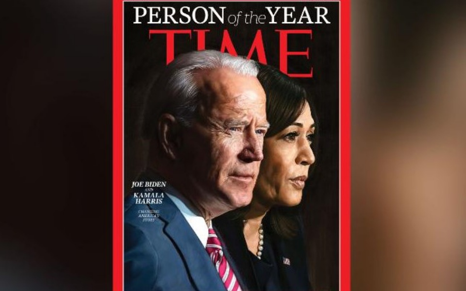 Time: Μπάιντεν και Χάρις «τα πρόσωπα της χρονιάς» - Media