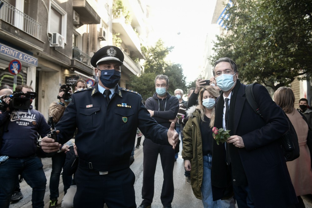 Επέτειος Γρηγορόπουλου: Δίωξη στους Καμπαγιάννη και Παπαδάκη για παραβίαση των μέτρων προστασίας από τον κορωνοϊό - Media